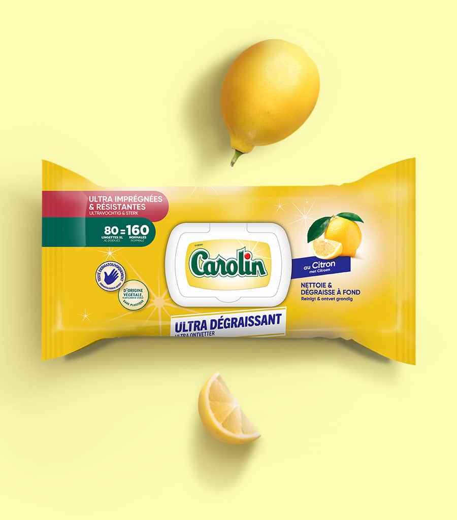 Photo produit Lingettes multi-usages<br> Ultra-dégraissantes 